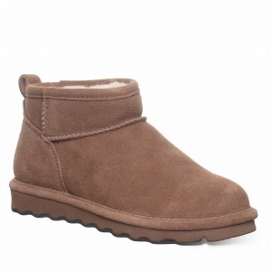 Botki Damskie Bearpaw Shorty Brązowe | CZQ265GL