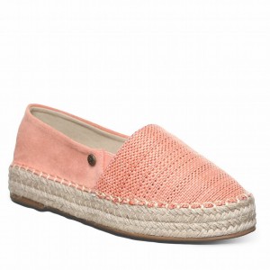 Espadryle Damskie Bearpaw Macchiato Różowe | UZK6521HT