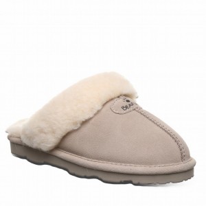 Kapcie Damskie Bearpaw Loki II Brązowe | PEL5295RB