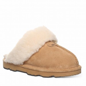 Kapcie Dziecięce Bearpaw Loki Youth Brązowe | COM7699IH