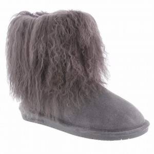 Kozaki Damskie Bearpaw Boo Czarne | XQQ8470FS