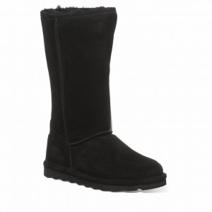 Kozaki Damskie Bearpaw Elle Tall Czarne | MVQ5813SN