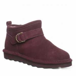 Kozaki Damskie Bearpaw Petite Fioletowe | BFP4667KN