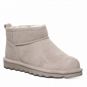 Kozaki Damskie Bearpaw Shorty Wide Brązowe | HEL9918AF