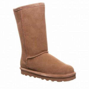 Kozaki Dziecięce Bearpaw Elle Tall Youth Brązowe | TOH225NM