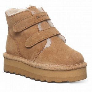 Kozaki Dziecięce Bearpaw Retro Larisa Youth Brązowe | YVG5356BE