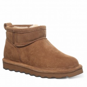 Kozaki Dziecięce Bearpaw Shorty Youth Brązowe | JUT9772NV