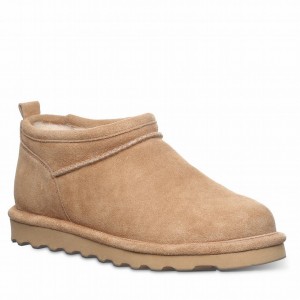 Śniegowce Damskie Bearpaw Super Shorty Brązowe | AWI393TD