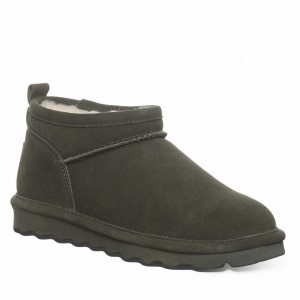 Śniegowce Damskie Bearpaw Super Shorty Zielone | VYA3497YI