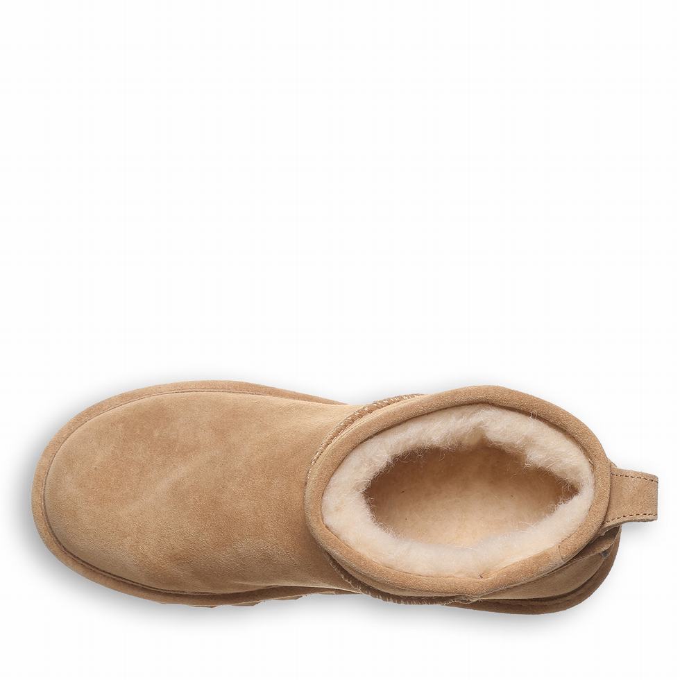 Botki Damskie Bearpaw Shorty Brązowe | BNC8163WS