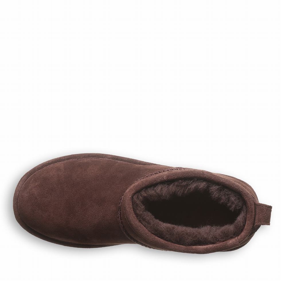 Botki Damskie Bearpaw Shorty Brązowe | CPK4674BV