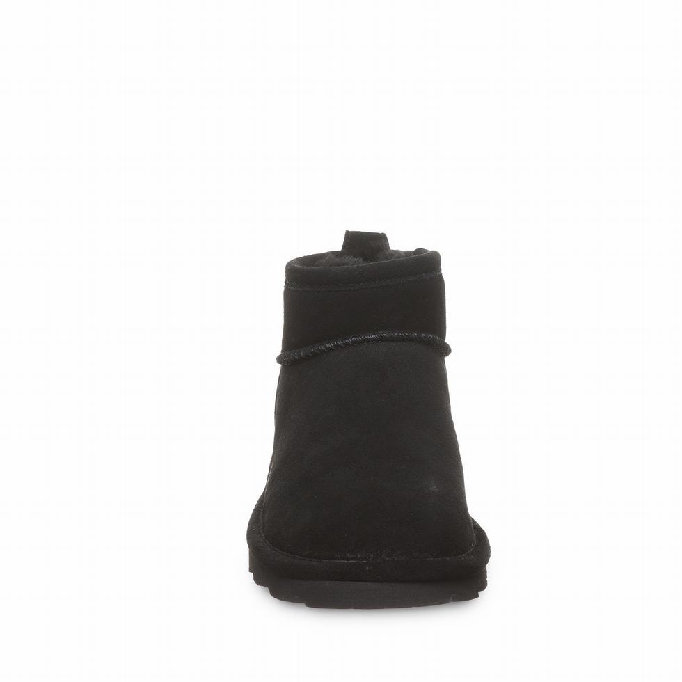 Botki Damskie Bearpaw Shorty Czarne | PEF4755GG