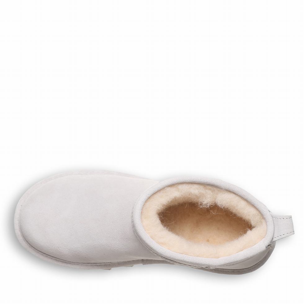 Botki Damskie Bearpaw Shorty Szare | DYN7823GF