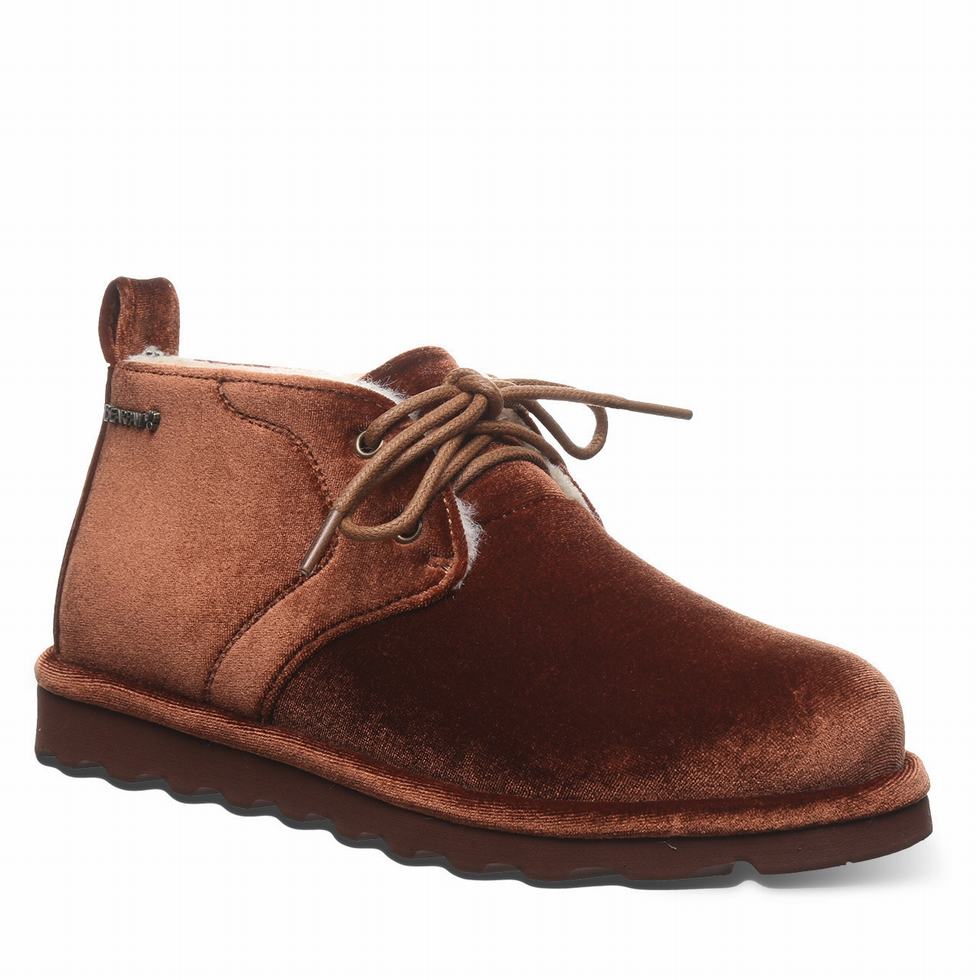 Buty Chukka Damskie Bearpaw Skye Brązowe | WZF2134UR