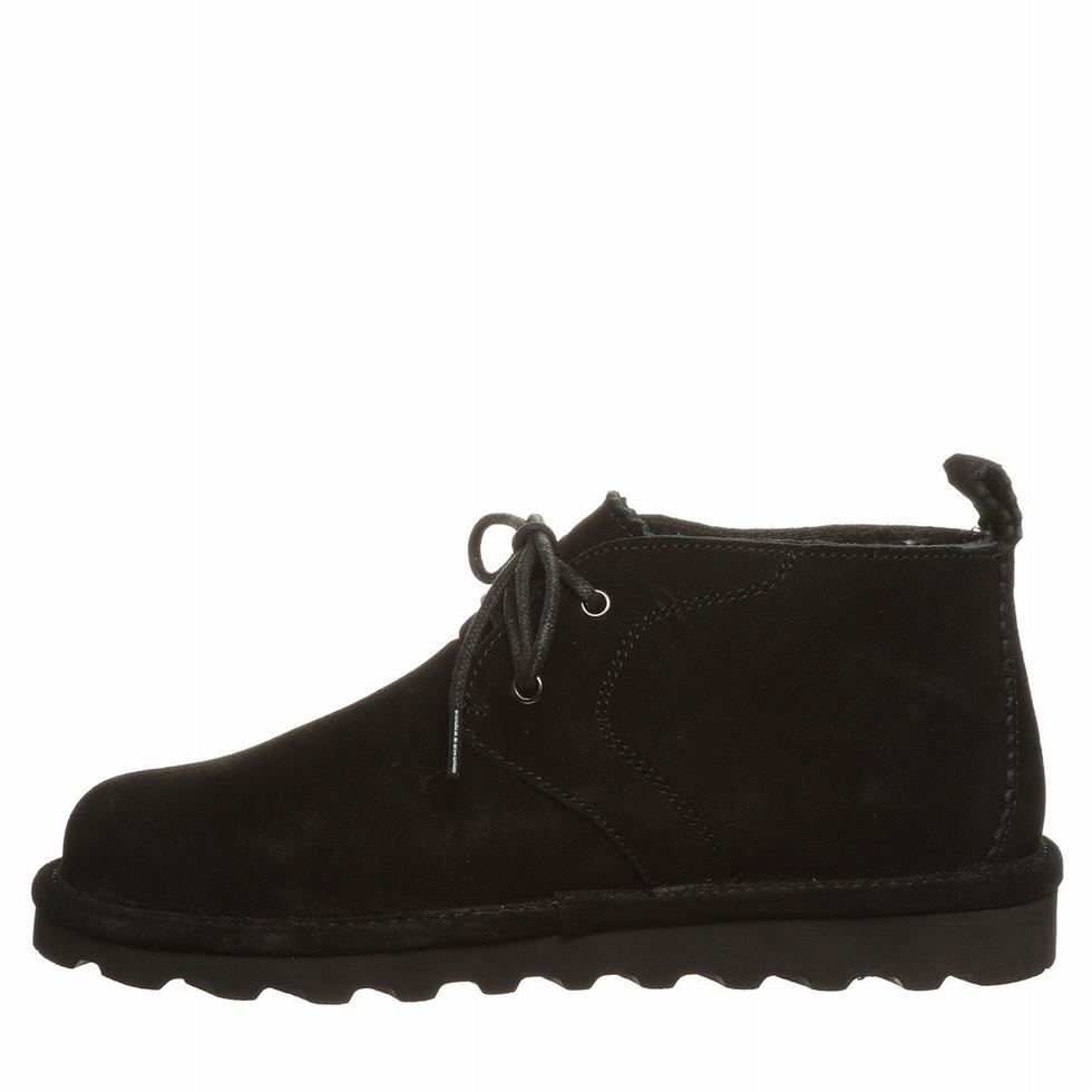 Buty Chukka Damskie Bearpaw Skye Wide Czarne | UIX8120FW