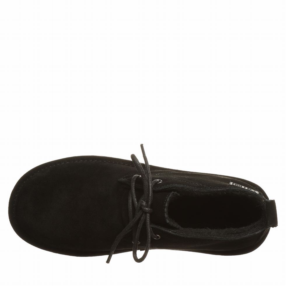 Buty Chukka Damskie Bearpaw Skye Wide Czarne | UIX8120FW