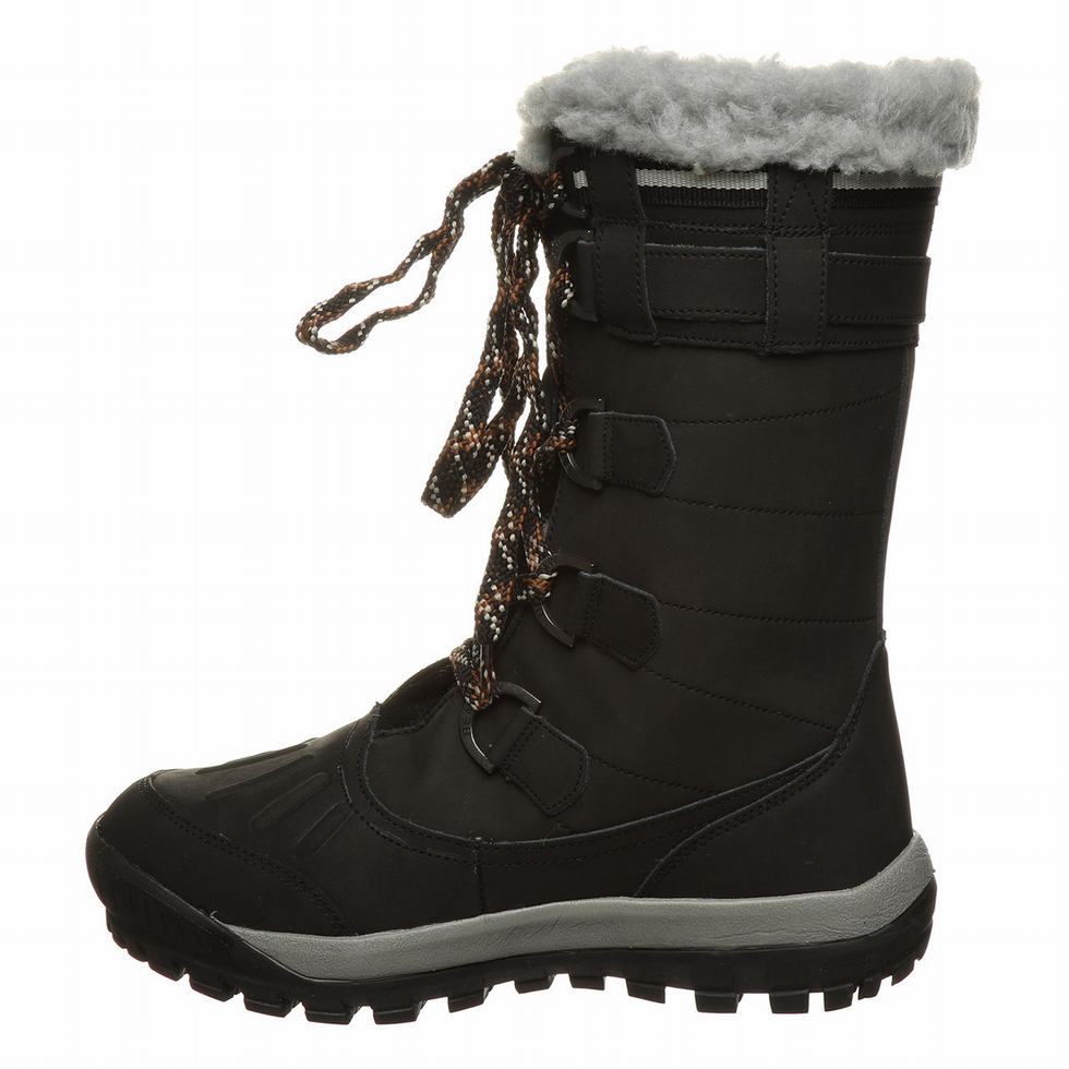 Buty Trekkingowe Damskie Bearpaw Desdemona Czarne | BJA9337AT