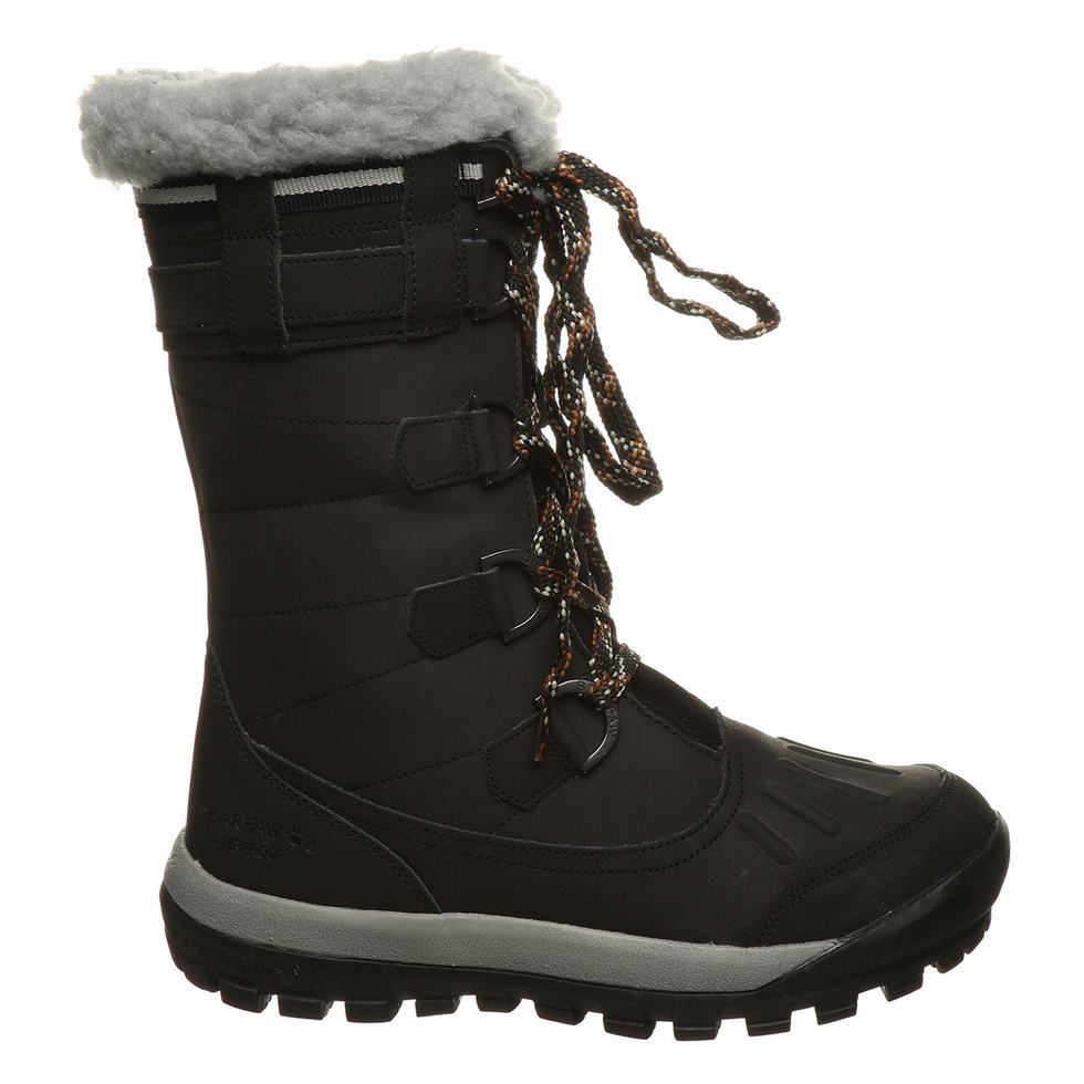 Buty Trekkingowe Damskie Bearpaw Desdemona Czarne | BJA9337AT