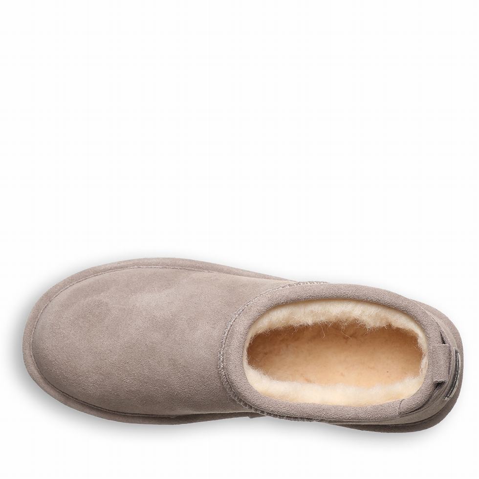 Buty na Platformie Damskie Bearpaw Retro Super Shorty Szare | MCA1975SH