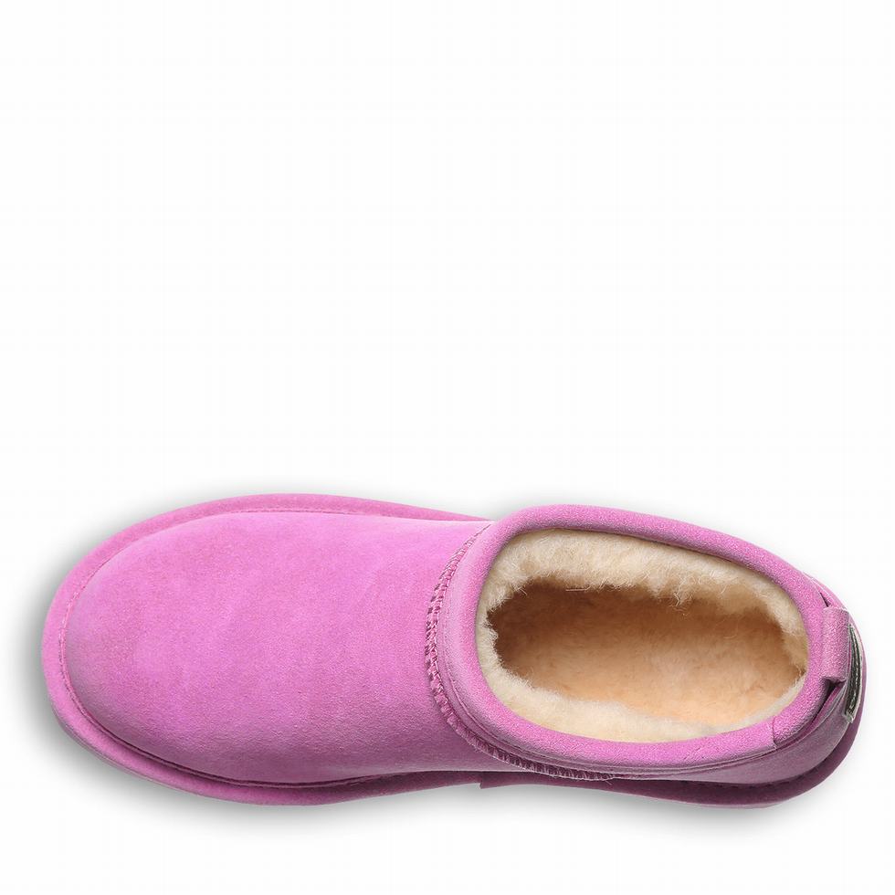 Buty na Platformie Damskie Bearpaw Retro Super Shorty Fioletowe | KBP5347EM