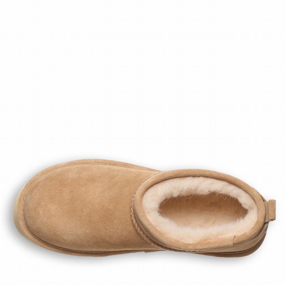 Buty na Platformie Damskie Bearpaw Retro Super Shorty Brązowe | BST8081MQ