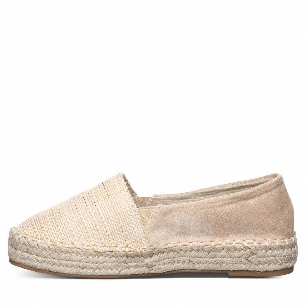 Espadryle Damskie Bearpaw Macchiato Brązowe | YVF7110XP