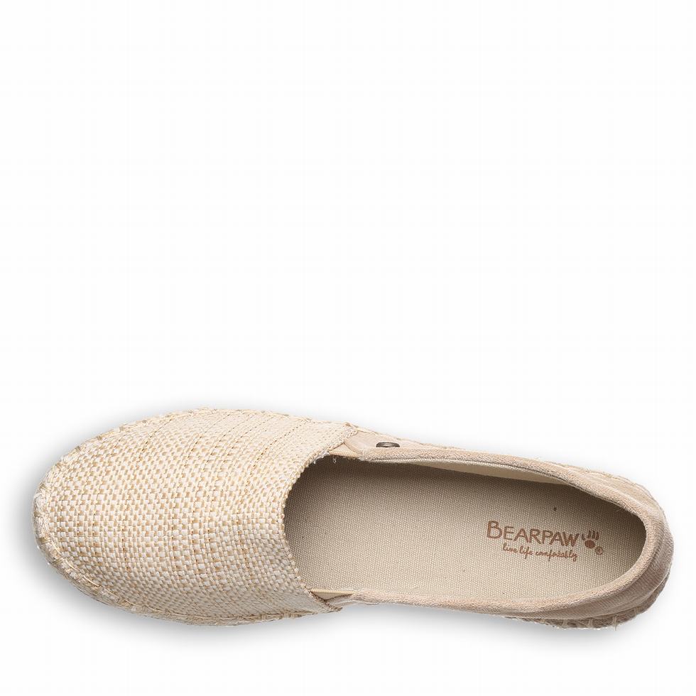 Espadryle Damskie Bearpaw Macchiato Brązowe | YVF7110XP