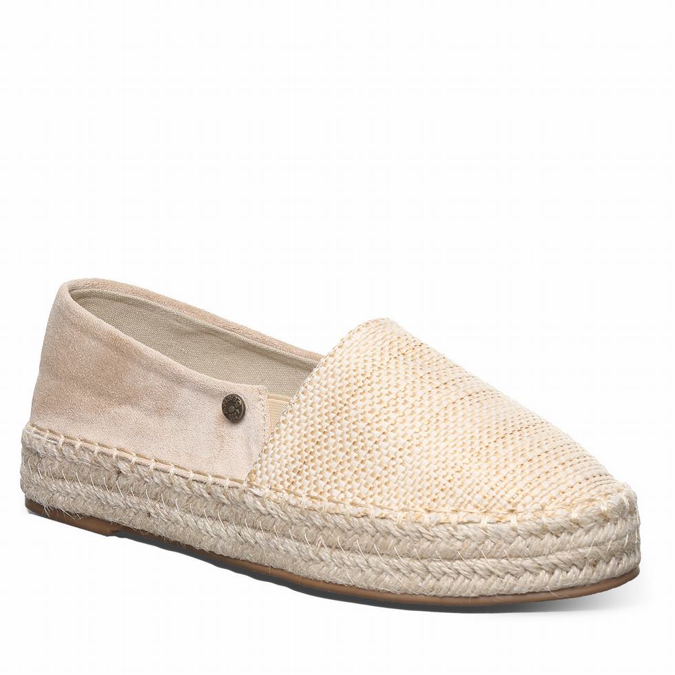 Espadryle Damskie Bearpaw Macchiato Brązowe | YVF7110XP