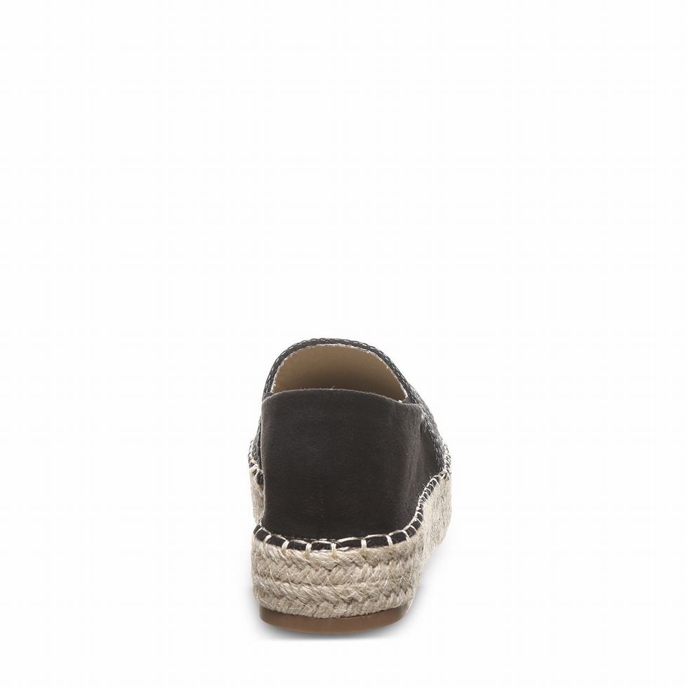 Espadryle Damskie Bearpaw Macchiato Czarne | OOG7867PB