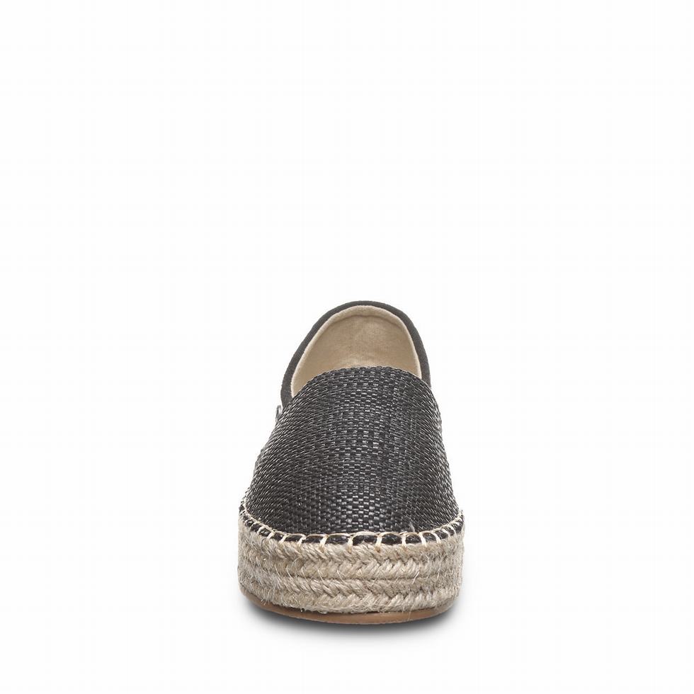 Espadryle Damskie Bearpaw Macchiato Czarne | OOG7867PB