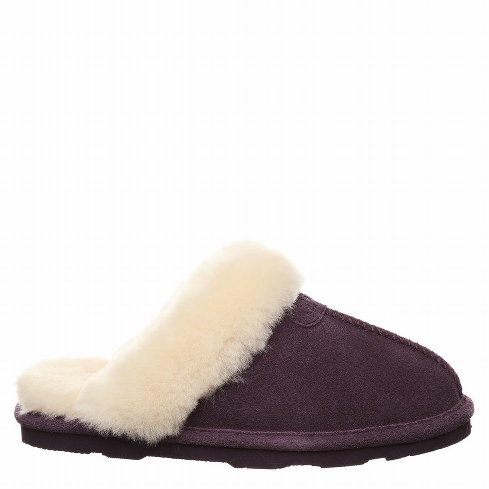 Kapcie Damskie Bearpaw Loki Czerwone | VIZ2995LT