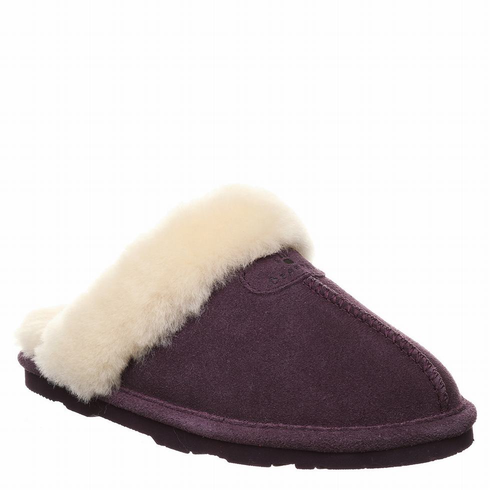 Kapcie Damskie Bearpaw Loki Czerwone | VIZ2995LT