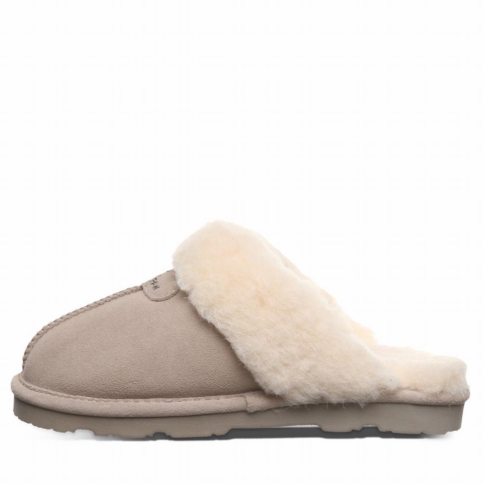 Kapcie Damskie Bearpaw Loki II Brązowe | PEL5295RB