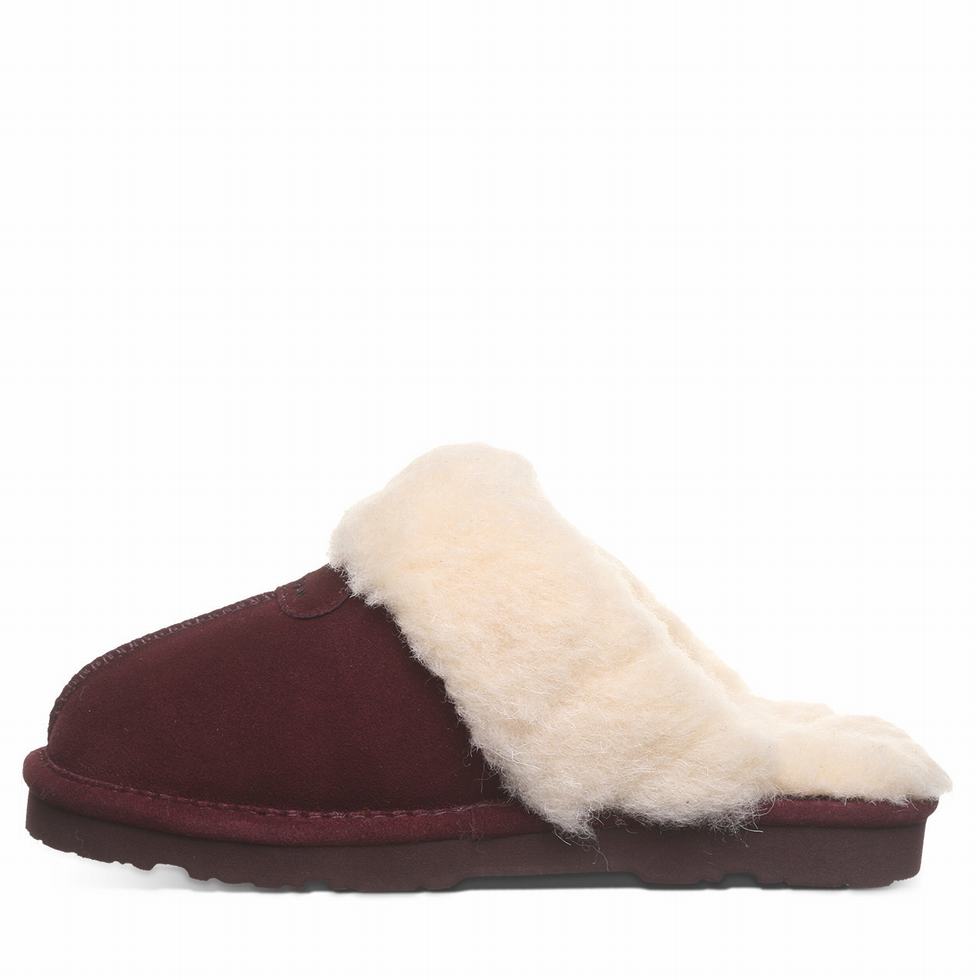 Kapcie Damskie Bearpaw Loki II Fioletowe | RTH289OU