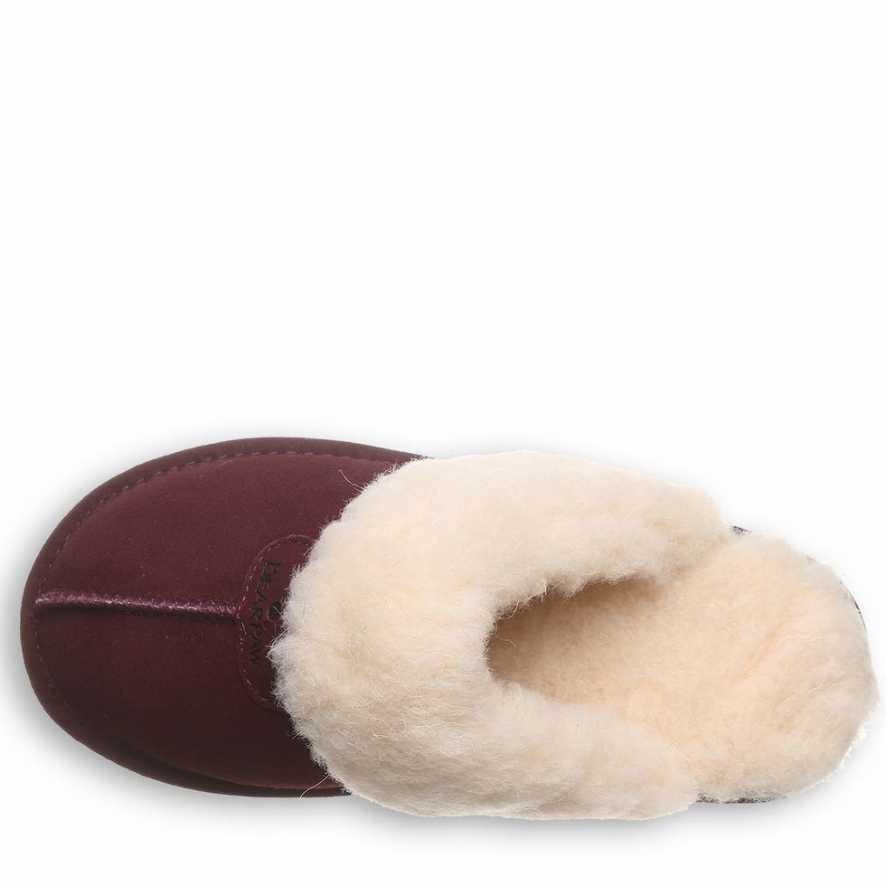 Kapcie Damskie Bearpaw Loki II Fioletowe | RTH289OU