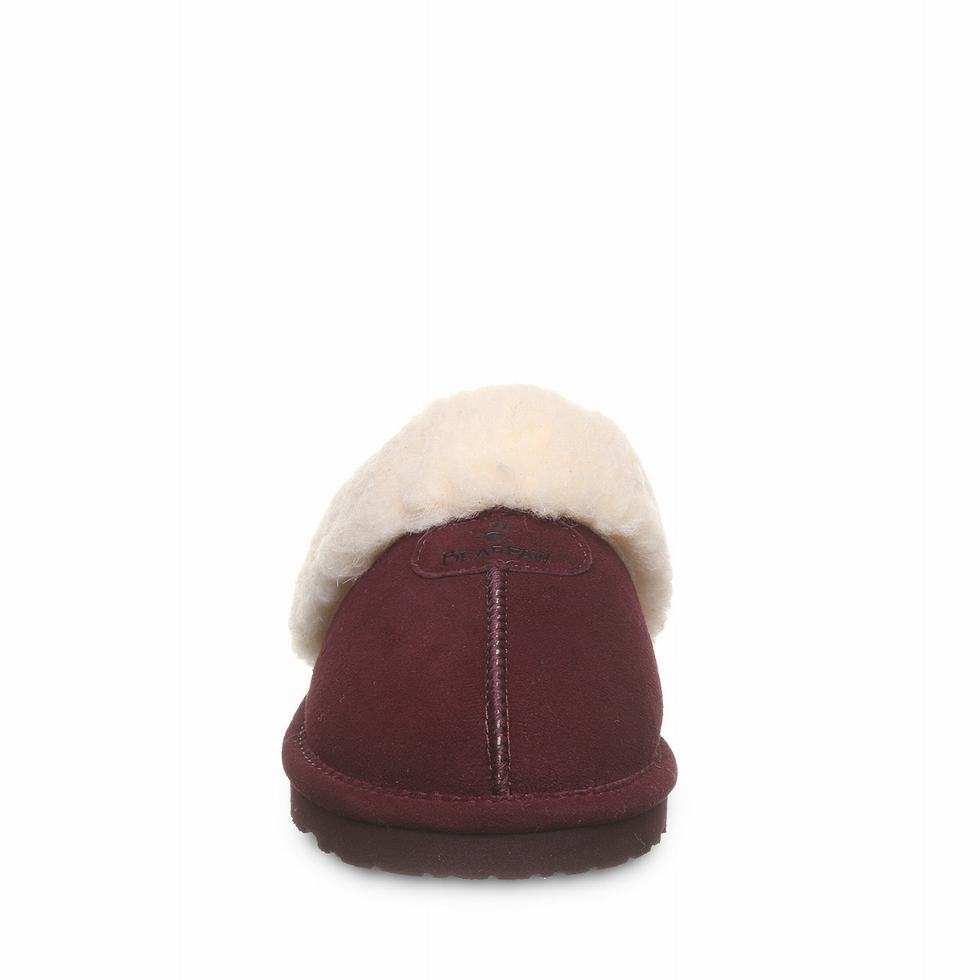 Kapcie Damskie Bearpaw Loki II Fioletowe | RTH289OU