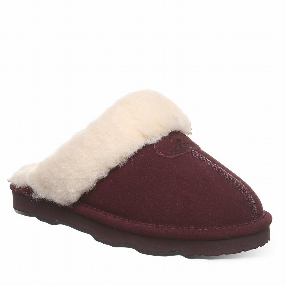 Kapcie Damskie Bearpaw Loki II Fioletowe | RTH289OU