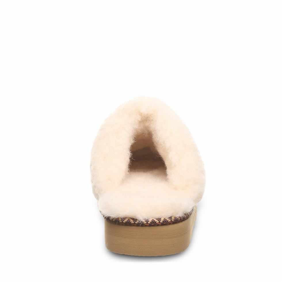 Kapcie Damskie Bearpaw Loki Platform Lo Deco Brązowe | PNF8126JK