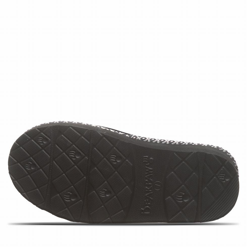 Kapcie Damskie Bearpaw Loki Platform Lo Deco Czarne | KRT3241JU