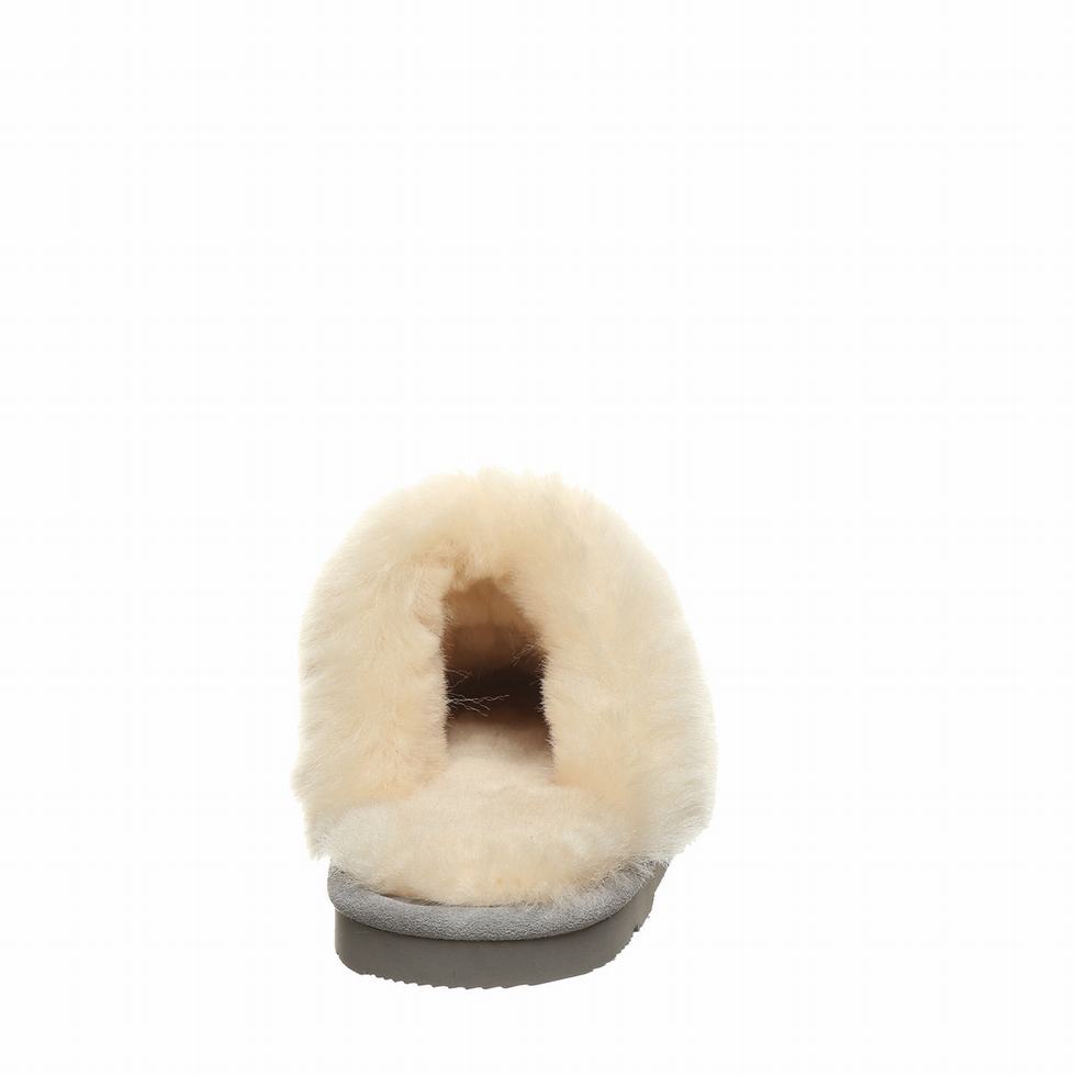 Kapcie Damskie Bearpaw Loki Szare | KCJ285RB