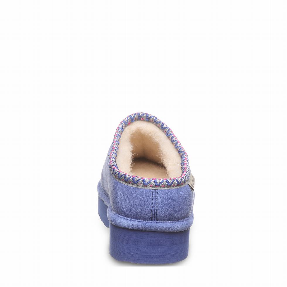 Kapcie Damskie Bearpaw Martis Niebieskie | YJG2945HN