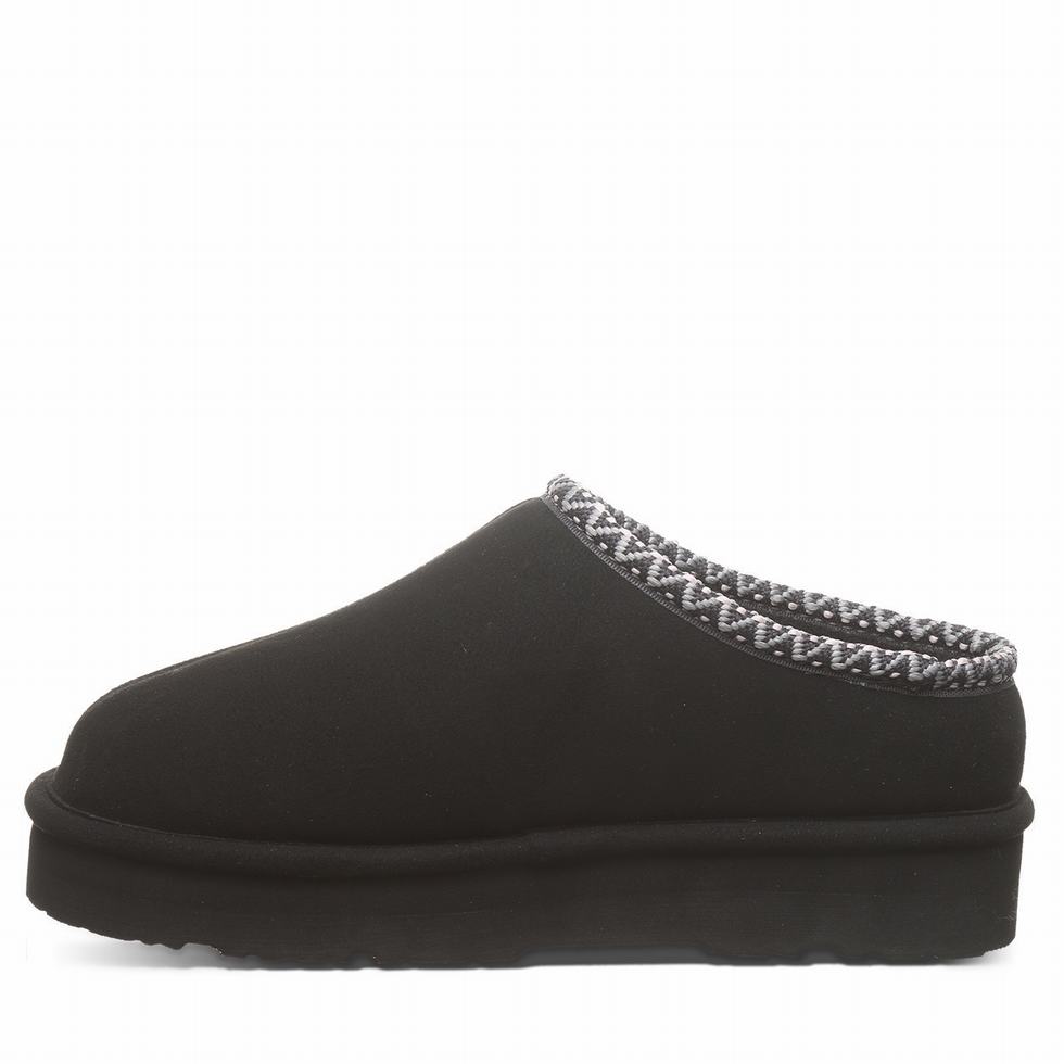 Kapcie Damskie Bearpaw Martis Vegan Czarne | EGQ6281CQ