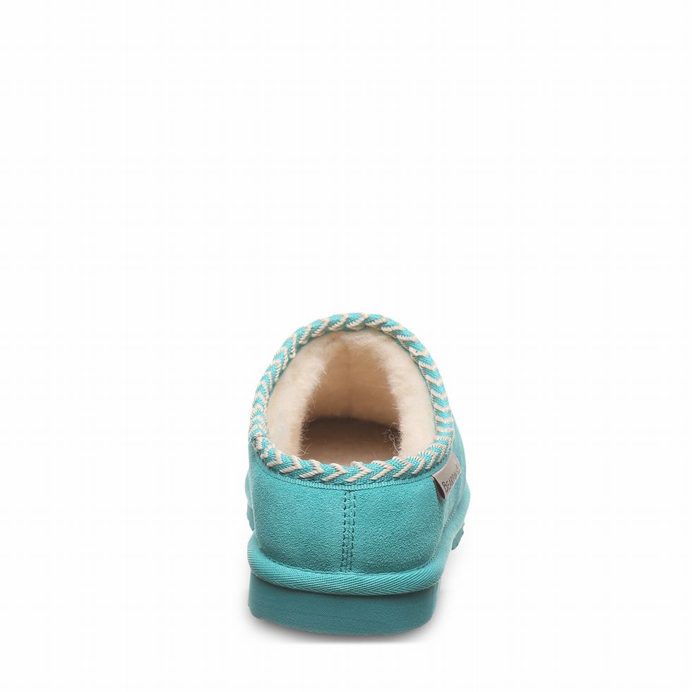 Kapcie Damskie Bearpaw Tabitha Niebieskie | MNM5539SF