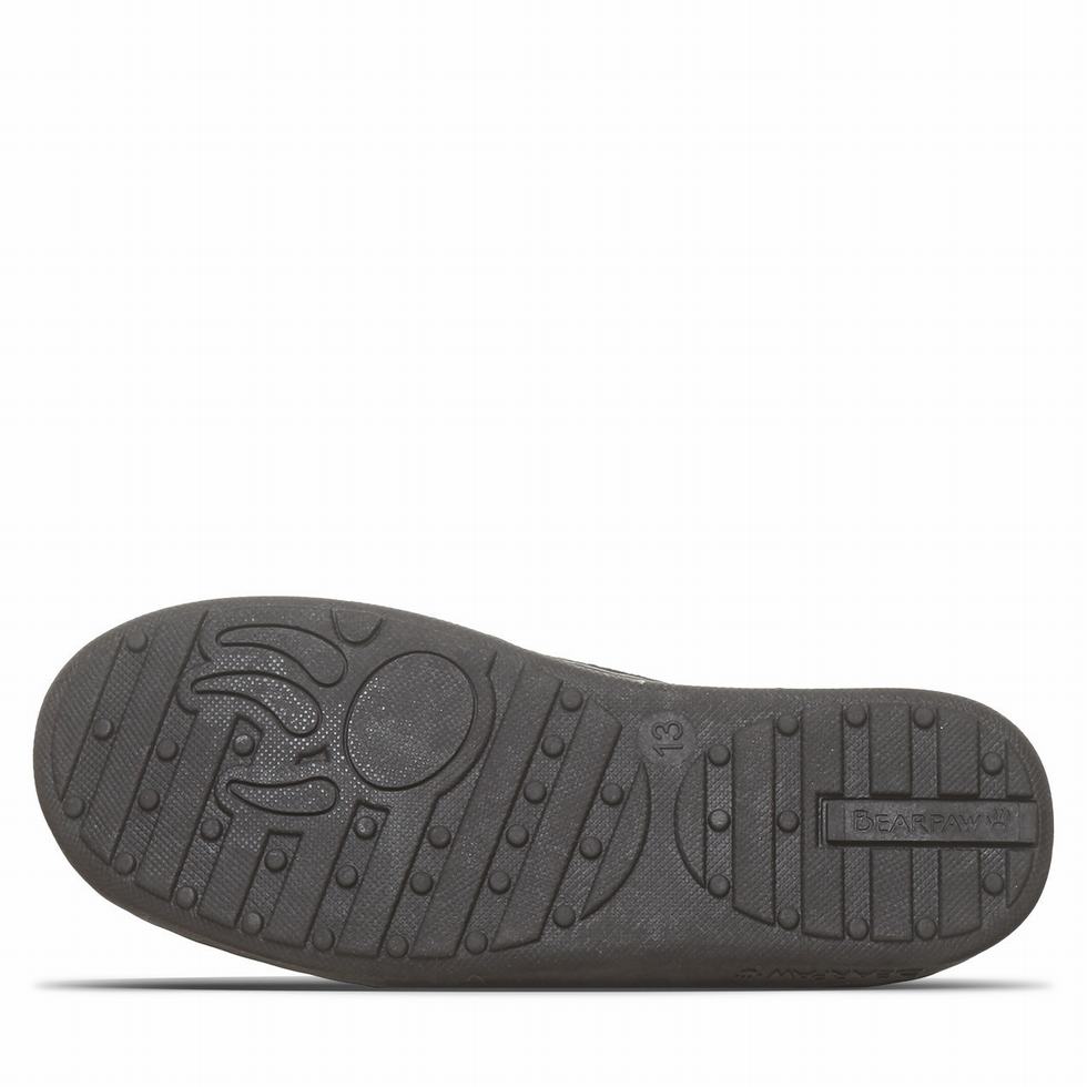 Kapcie Dziecięce Bearpaw Jamie Youth Czarne | PVP6693LQ