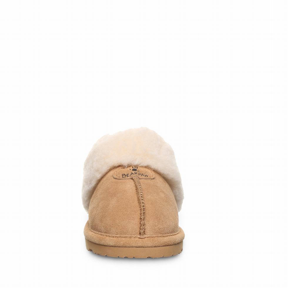 Kapcie Dziecięce Bearpaw Loki Youth Brązowe | COM7699IH