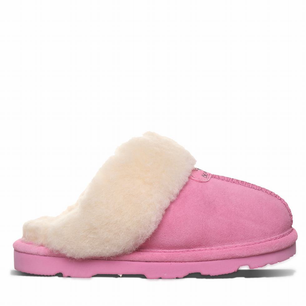 Kapcie Dziecięce Bearpaw Loki Youth Różowe | XFS5319VU