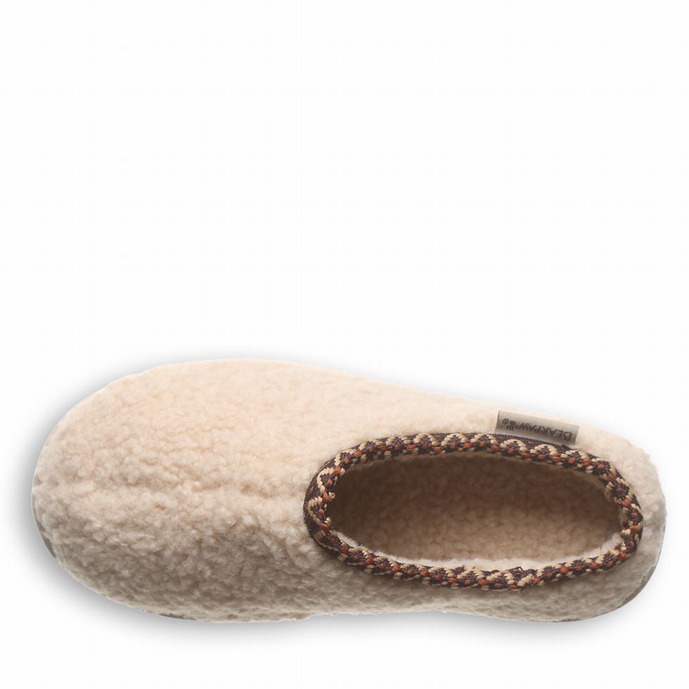 Kapcie Dziecięce Bearpaw Snuggle Martis Youth Beżowe | XVO3421PU