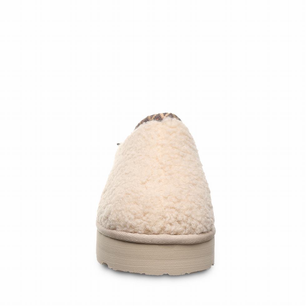 Kapcie Dziecięce Bearpaw Snuggle Martis Youth Beżowe | XVO3421PU