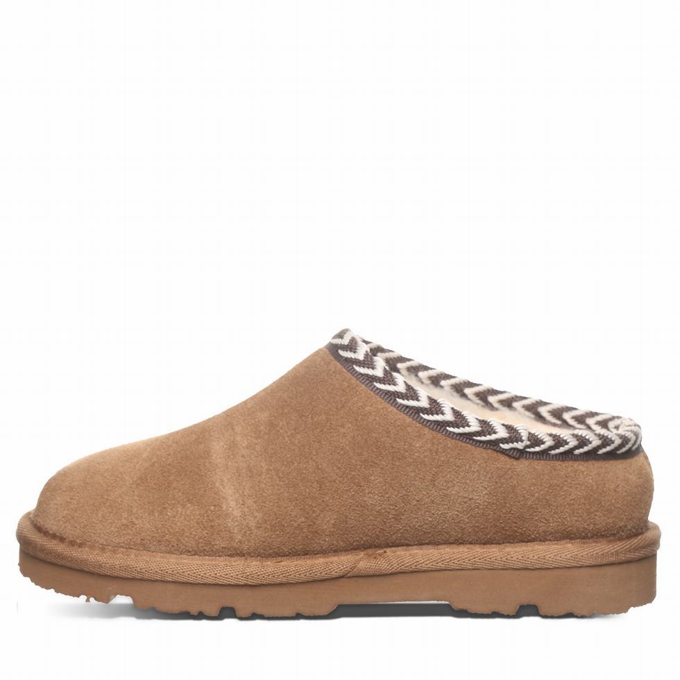 Kapcie Dziecięce Bearpaw Tabitha Youth Brązowe | MSY3732MV