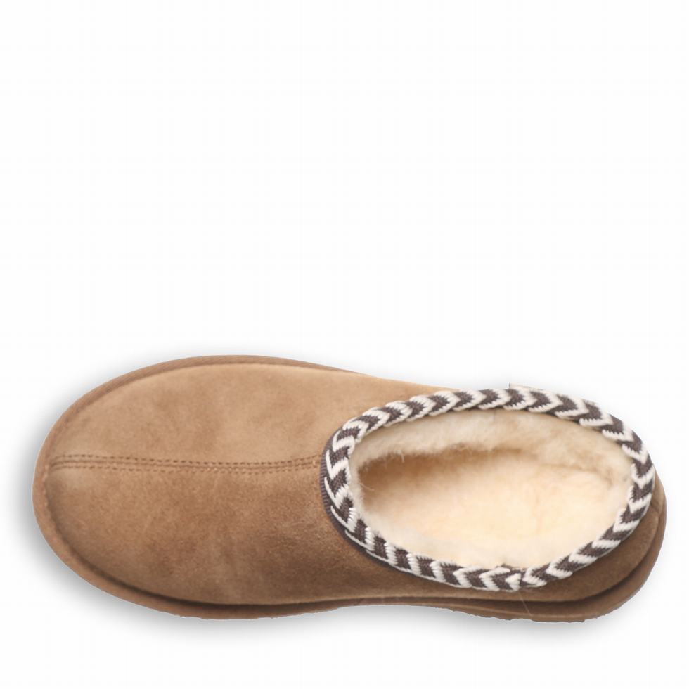 Kapcie Dziecięce Bearpaw Tabitha Youth Brązowe | MSY3732MV